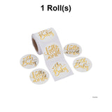 Baby Shower Sticker Roll Bulk 100 Pc