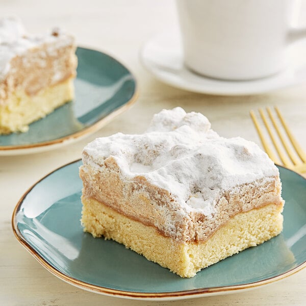 David's Cookies Pre-Cut Original Butter Crumb Cake 6 oz - 48/Case