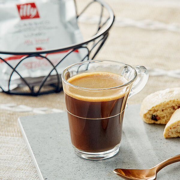 illy Classico Lungo Single Serve Espresso Pods - 18/Box