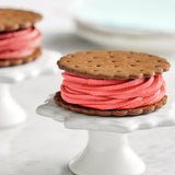 Creamery Ave. Raspberry Soft Serve Mix 3.2 lb. - 6/Case