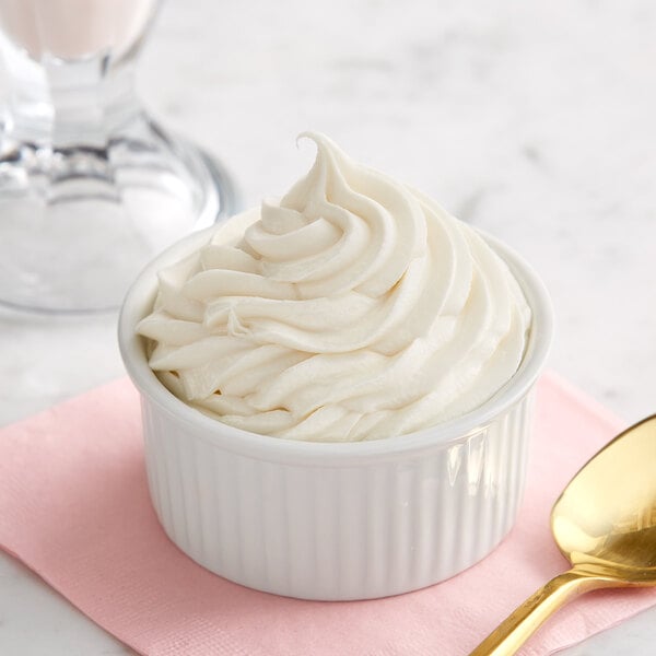 Creamery Ave. Vegan Vanilla Soft Serve Mix 3.2 lb. - 6/Case