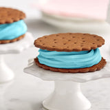 Creamery Ave. Blue Raspberry Soft Serve Mix 3.2 lb. - 6/Case