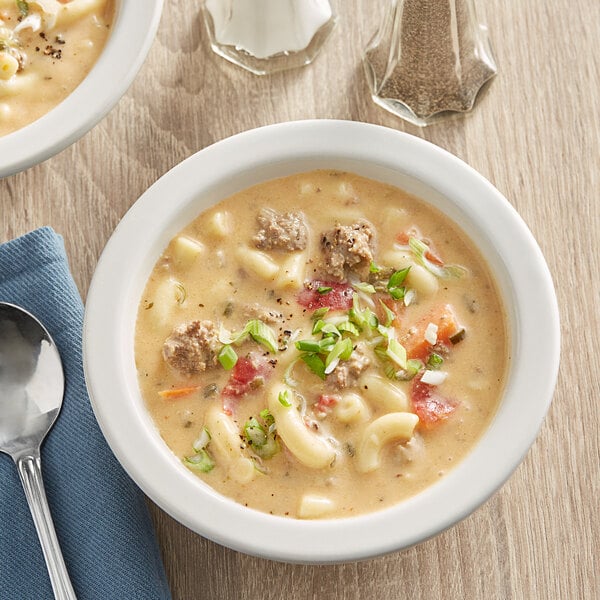 Spring Glen Cheeseburger Chowder 5 lb. - 2/Case
