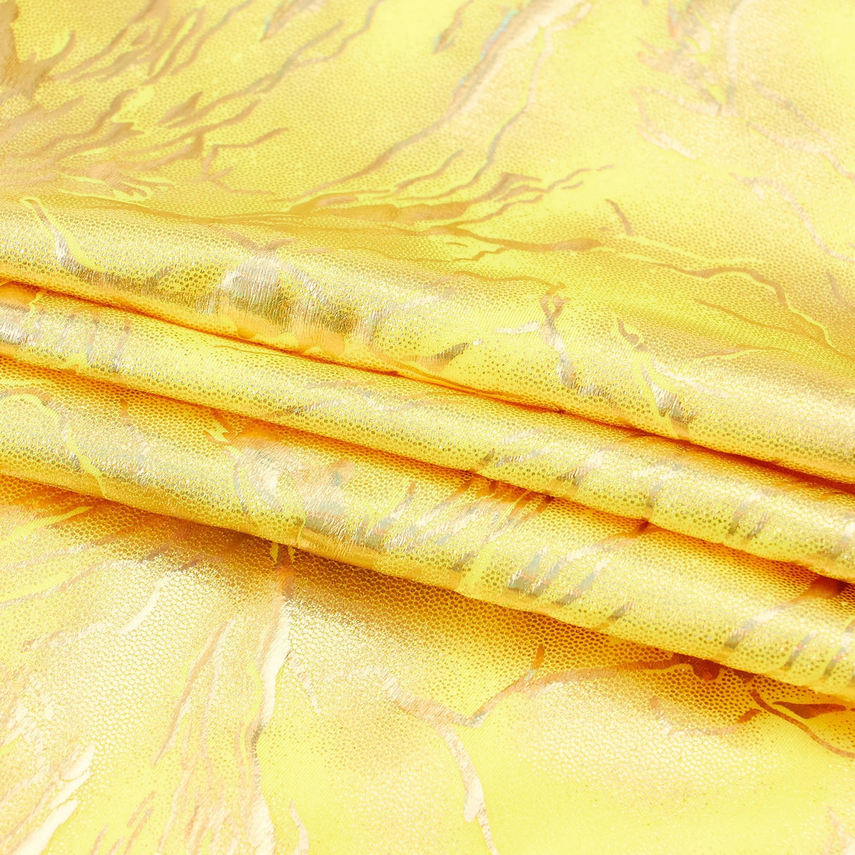 Thunder Hologram Spandex Fabric