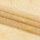Spiderweb Foiled Mesh Spandex Fabric
