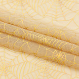 Spiderweb Foiled Mesh Spandex Fabric