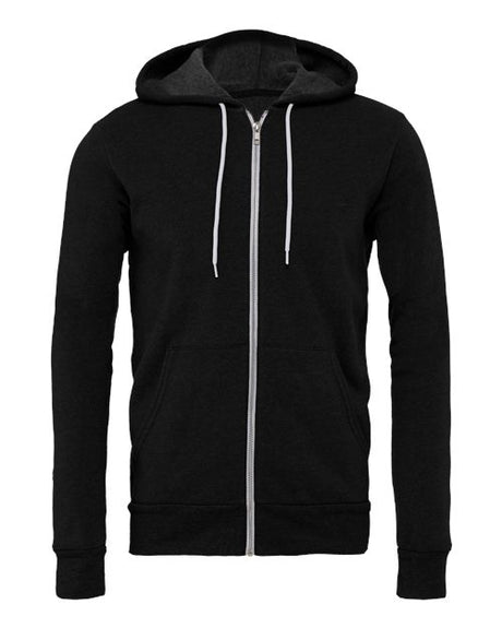 BELLA + CANVAS ®Unisex Sponge Fleece Full-Zip Hoodie Sweatshirt - 3739
