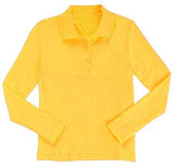 Girls Long Sleeve Polo T-shirt | RADYAN®