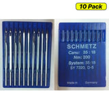 10 Pieces Schmetz Bag Closing Machine Needles D5 25/200