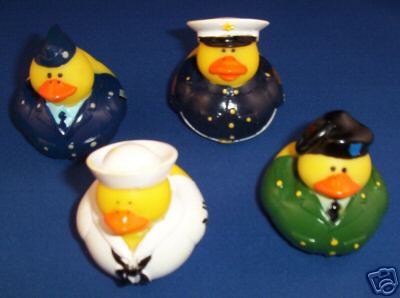 Armed Forces Rubber Ducks