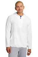 Sport-Tek® Repeat Half Zip Long Sleeve Hooded Jacket