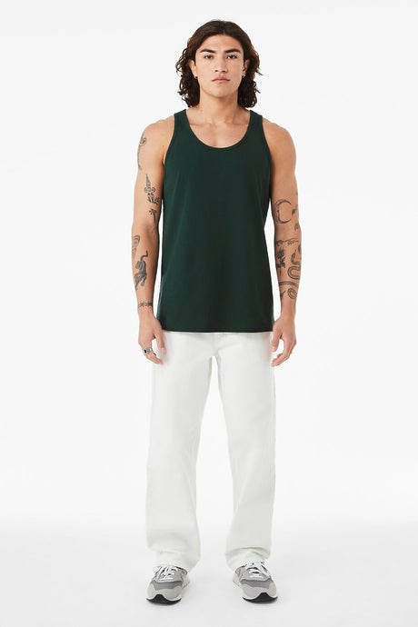 Bella CanvasÂ Heather Classic CVC Tank - S