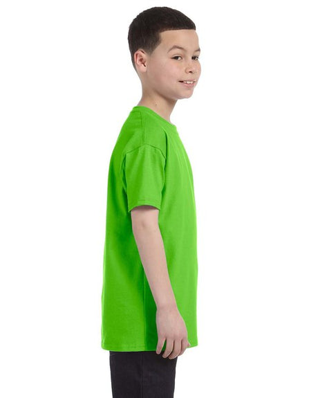 Gildan® Youth Heavy Cotton Short Sleeve Crew Neck T-Shirt