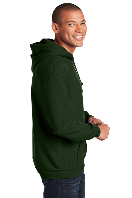 Sudadera con capucha y manga larga Gildan Heavy Blend | Sudadera con forro polar