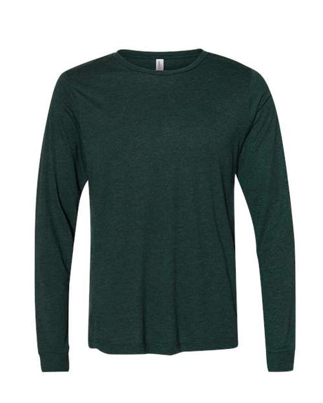 BELLA + CANVAS® Triblend Crewneck Long Sleeve T-shirt for Men