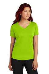 Sport-Tek® Ladies Posi Charge V-Neck Short SleeveTee