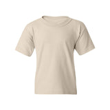 Youth Short Sleeve Heavy Cotton T-Shirt Breathable and Long Lasting
