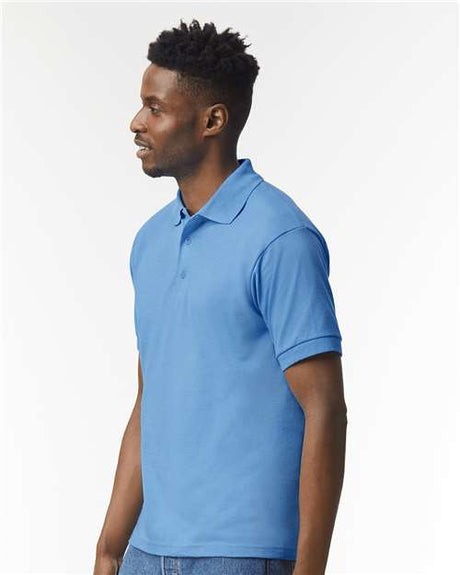 Camiseta Polo de jersey Gildan DryBlend - Tela suave y transpirable
