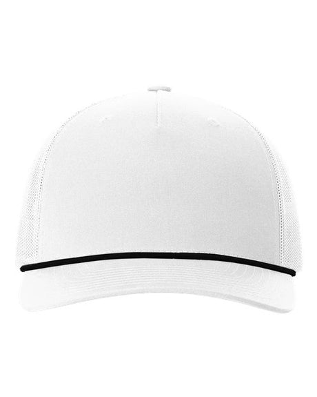 Richardson® Five Panel Trucker with Rope Cap