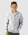 Gildan® Heavy Blend Youth Full-Zip Hooded Sweatshirt