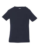 RADYAN® Infant Fine Jersey Short Sleeve Crew Neck Tee