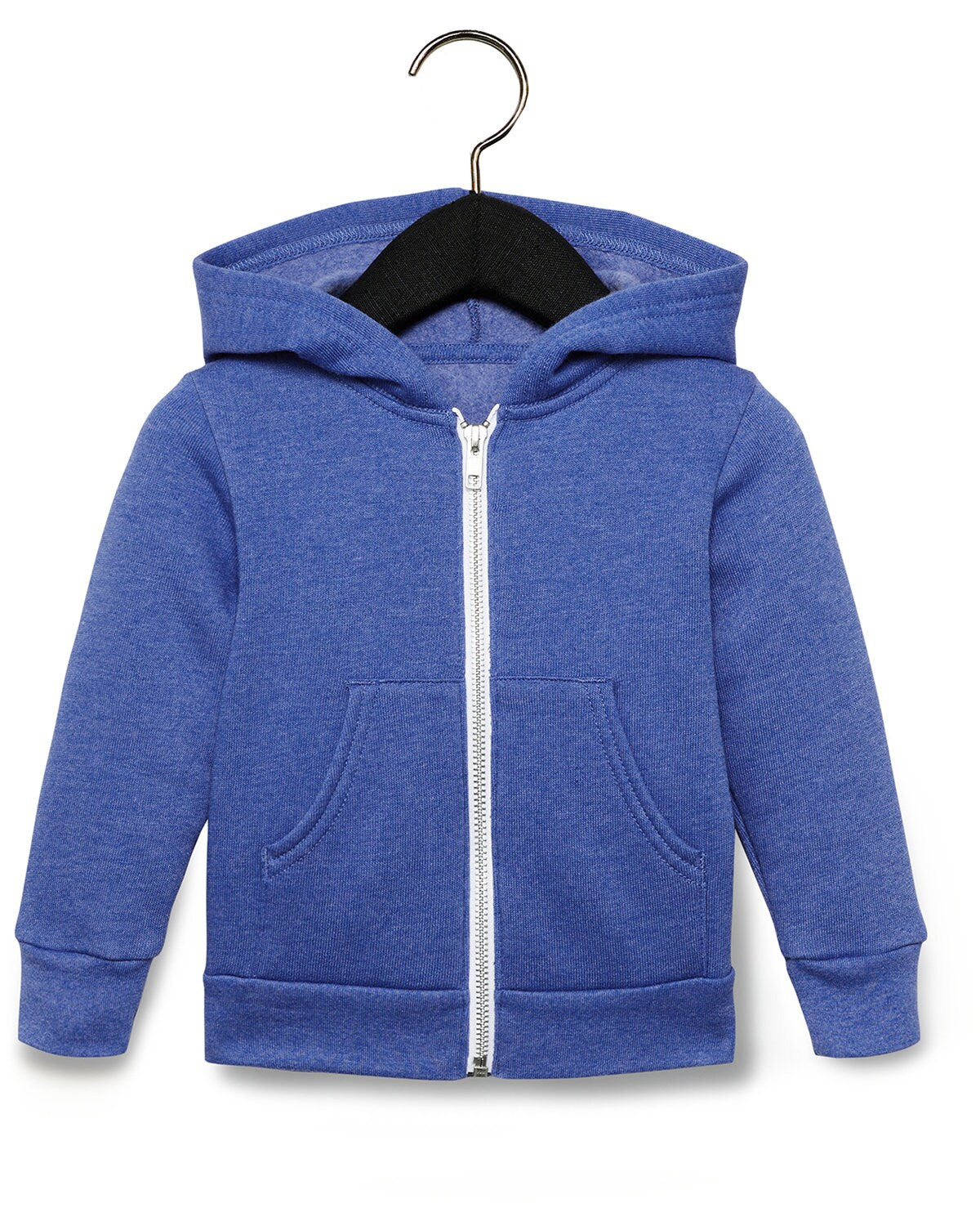 Bella + Canvas® Toddler Sponge Fleece Full Zip Hooded Sweatshirt