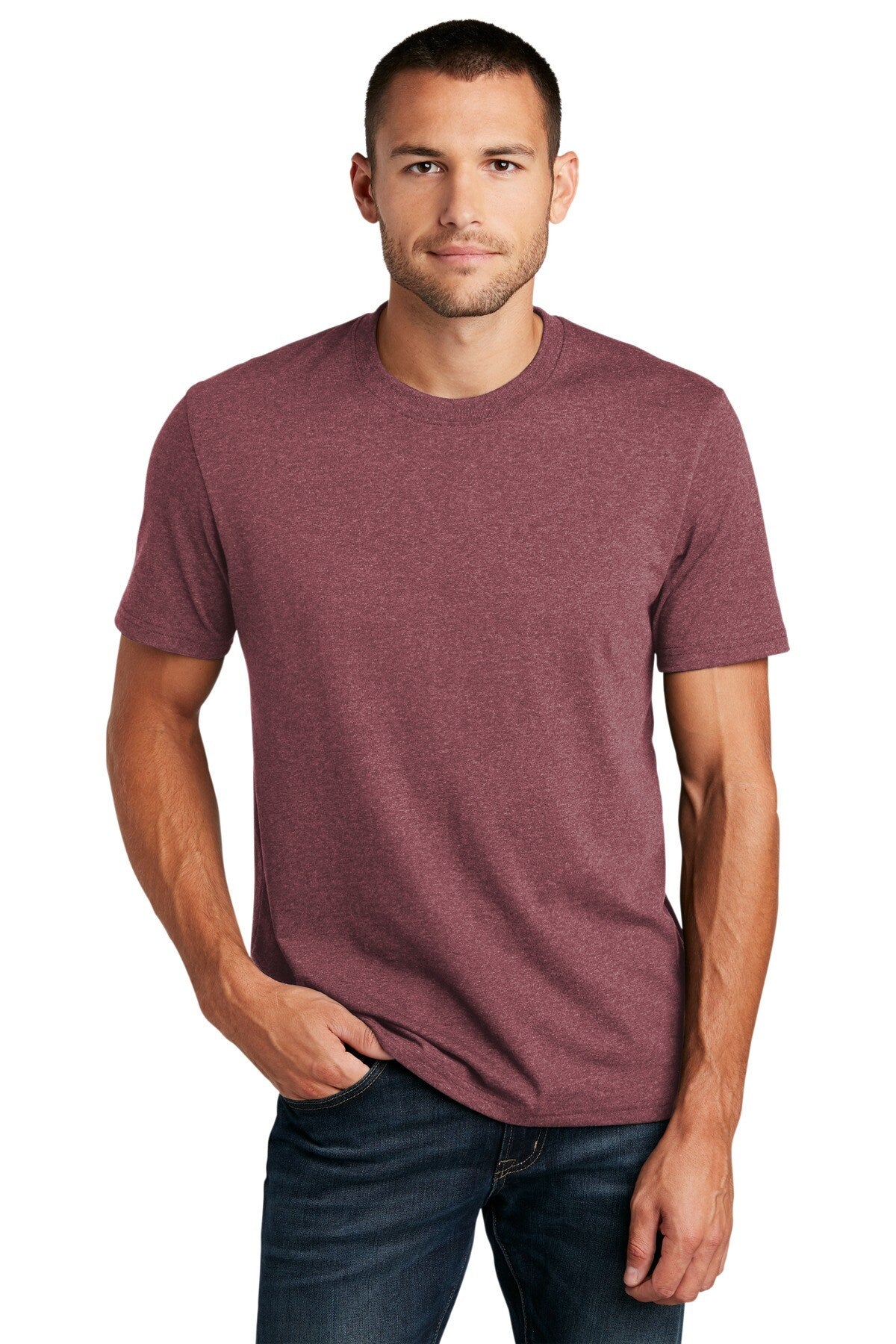 District® Re-Tee Mens Recycled Cotton T-Shirt Soft Eco Friendly Tee