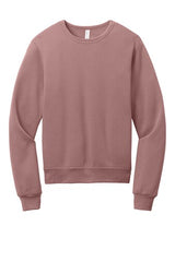 BELLA+CANVAS® Unisex Sponge Fleece Classic Crewneck Long Sleeve Sweatshirt