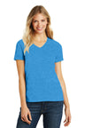 District® Women’s Perfect Blend Short Sleeve CVC V-Neck Tee