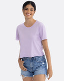 Next Level® Ladies Festival Cali Short Sleeve Crewneck Crop T Shirt