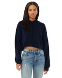 Bella + Canvas® Women's Crop Fleece Hoodie Sweatshirt