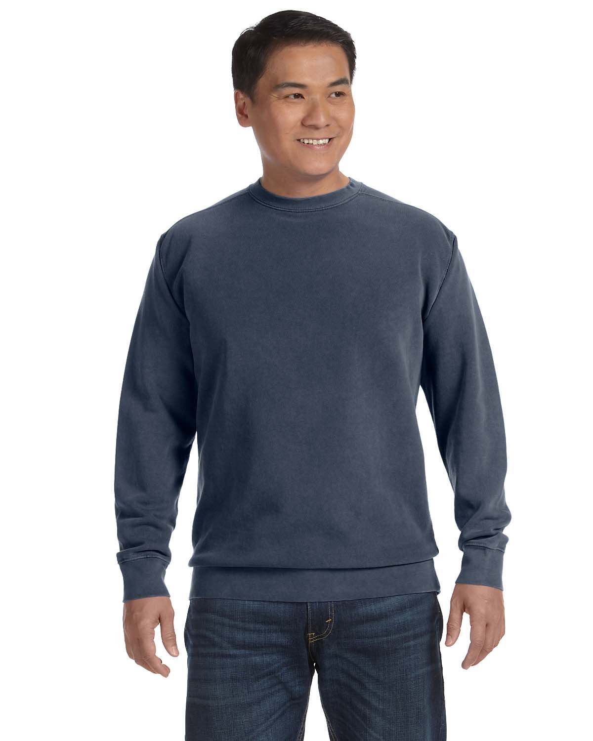 Comfort Colors® Crewneck Long Sleeve Sweatshirt