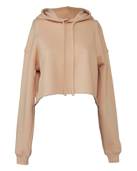 BELLA+CANVAS® Women’s Cropped Fleece Hoodie Sweatshirt