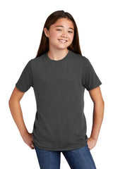 District ® Youth Perfect Short Sleeve Crewneck tri tee