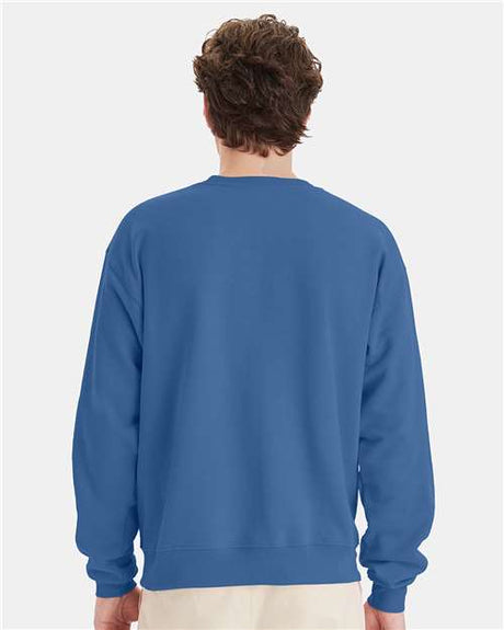 Hanes EcoSmart fleece-blend crewneck sweatshirt in assorted colors for casual everyday wear