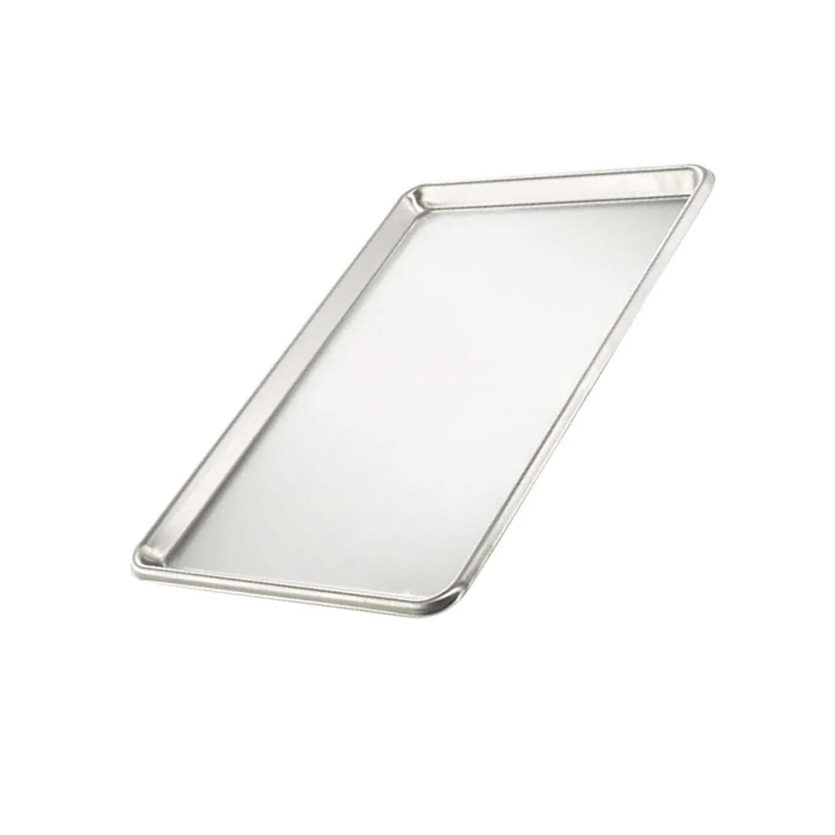 22" x 16" Two Thirds Size Sheet Pan 20 Gauge Stainless Steel Open Bead Edge