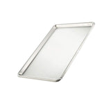 22" x 16" Two Thirds Size Sheet Pan 20 Gauge Stainless Steel Open Bead Edge