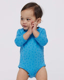 RADYAN® Infant Fine Jersey Long Sleeve Bodysuit Soft Cotton Fabric with Comfortable Snap Closure