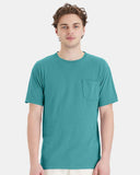 ComfortWash by Hanes® Garment-Dyed Pocket Crewneck Short Sleeve T-Shirt