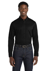Port Authority® Long Sleeve SuperPro React Twill Shirt