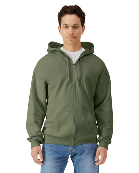 Gildan® Soft style Fleece Hooded Long Sleeve Sweatshirt