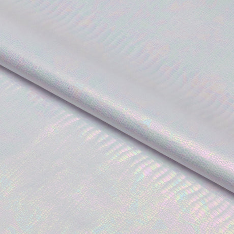 Oil Slick Python Hologram Spandex Fabric - Oil Slick Python Hologram, 56/58" Width, 270 Gsm (1 Yard)