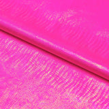 Oil Slick Python Hologram Spandex Fabric - UV/Blacklight Reactive, 56/58" Width (1 Yard)