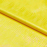 Hologram Spandex Oil Slick Python Fabric
