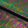 Hologram Spandex Oil Slick Python Fabric