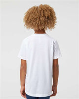 Youth Polyester Short Sleeve Crewneck Sublimation Tee