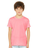 BELLA + CANVAS® Youth CVC Jersey Crew Neck Short Sleeve Tee - 3001YCVC