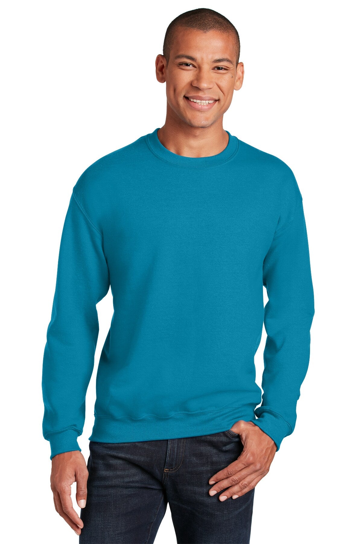Gildan® Heavy Blend Crewneck Long Sleeve Sweatshirt