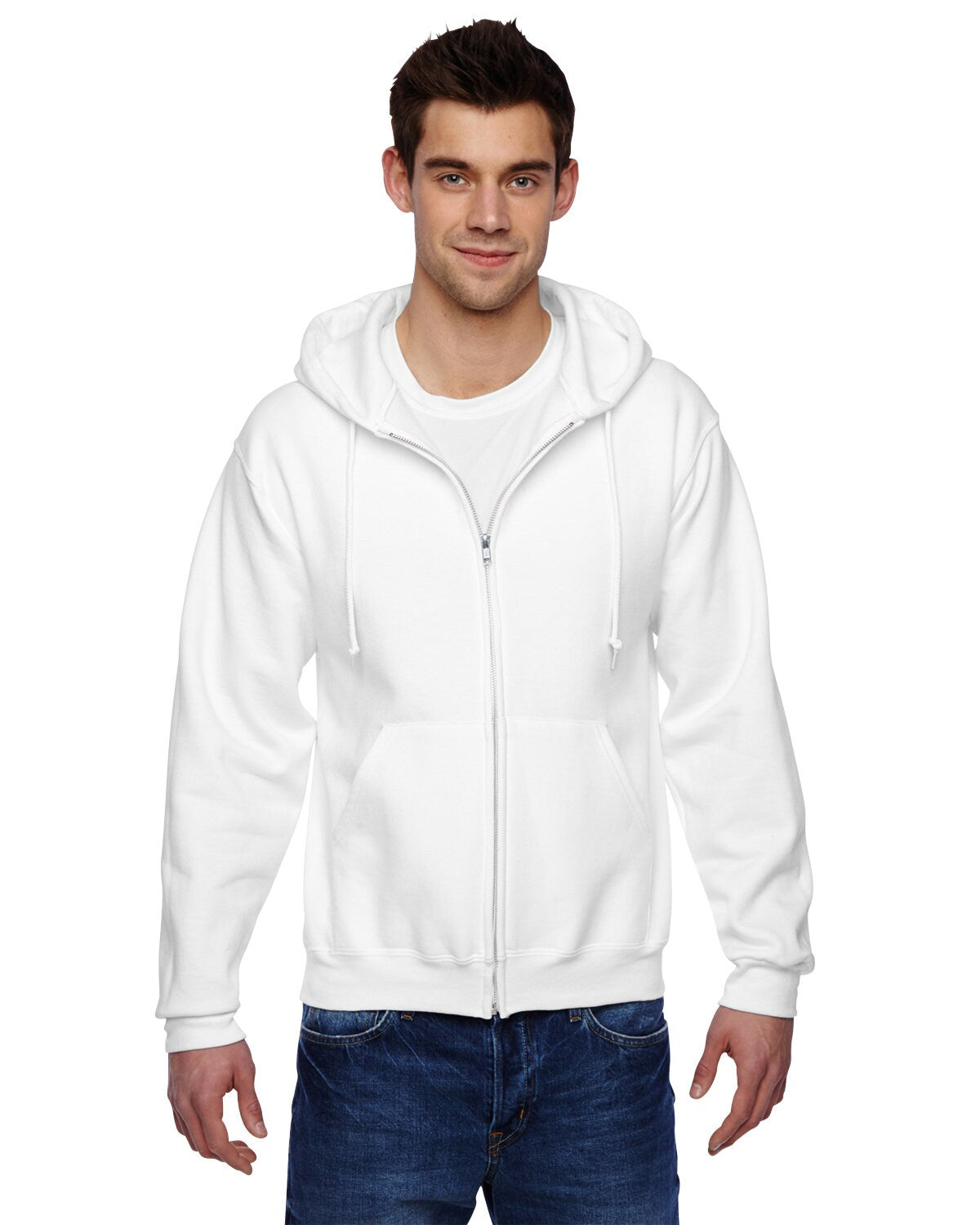 Jerzees® NuBlend Fleece Full-Zip Hooded Sweatshirt