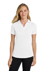 Port Authority® Women's Diamond Jacquard Polo Moisture Wicking Textured Office Shirt